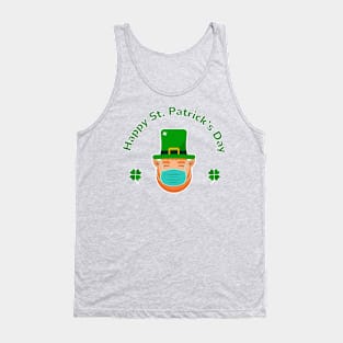 Saint Patrick's using masks Tank Top